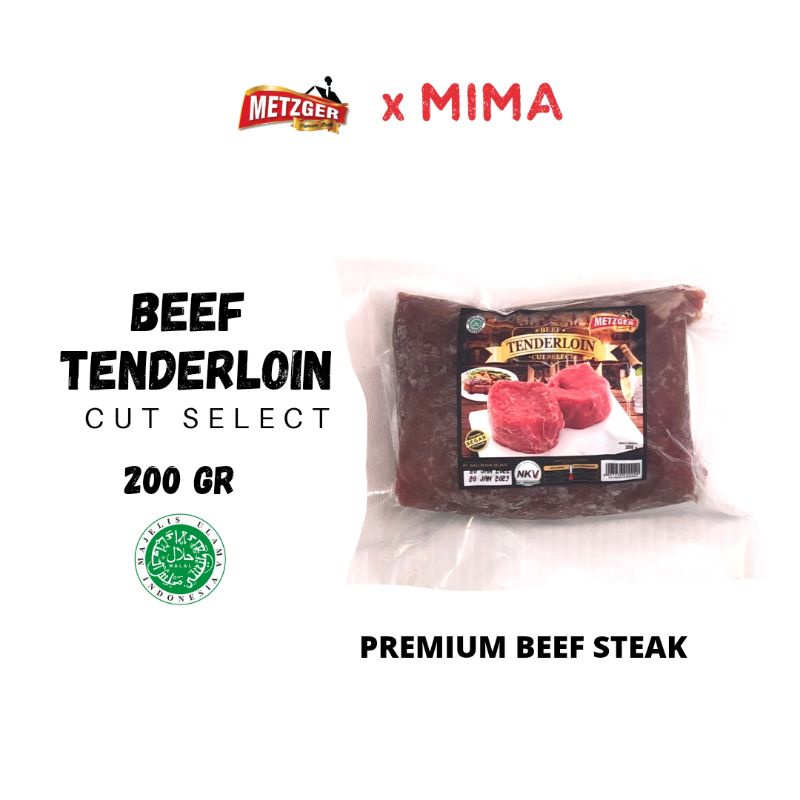 

Metzger Beef Tenderloin Steak 200gr