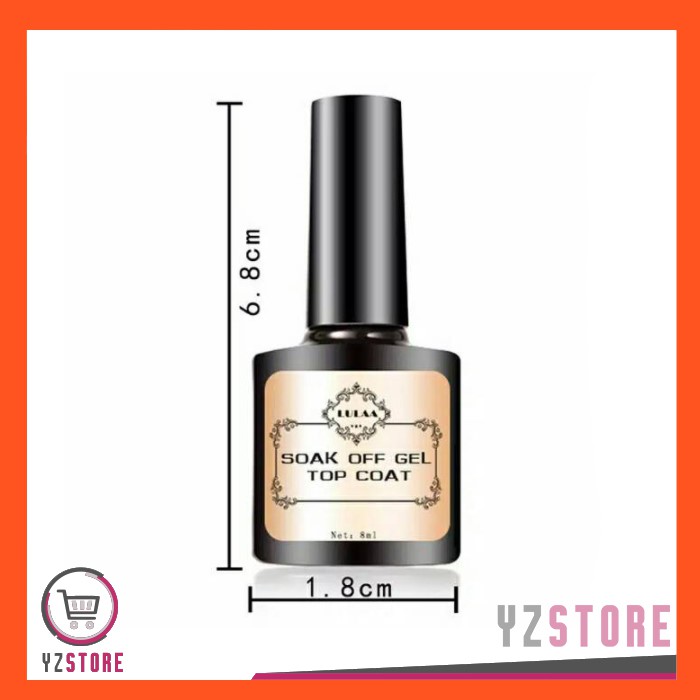 Kutek Gel Nail Polish UV LED Top Coat dan Base Coat YZ84