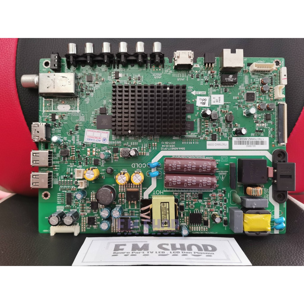 Mainboard TV Toshiba 32L5650VJ - Mesin TV Toshiba 32L5650 - MB TV Toshiba 32L5650 VJ