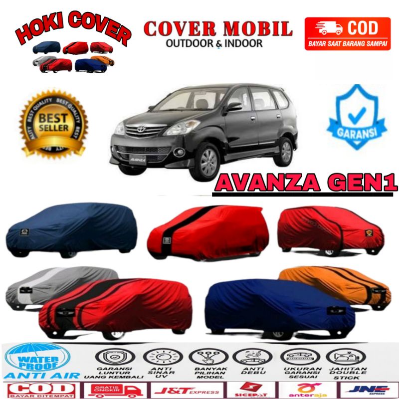 COVER MOBIL SARUNG MOBIL TOYOTA AVANZA GEN1 2005 2006 2007 2008 2009 2010 SELIMUT MOBIL PENUTUP