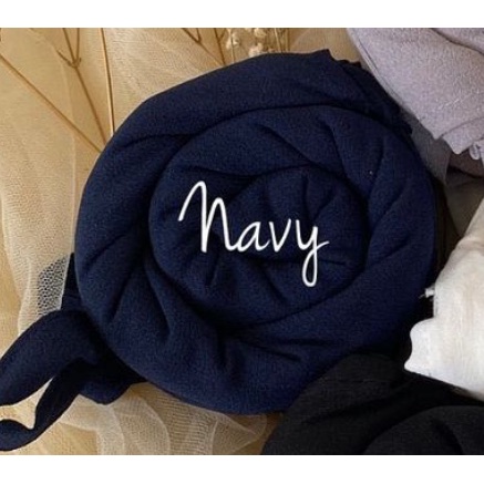 (200cmx75cm) Jilbab pashmina jumbo diamond premium / pashmina syari diamond / jilbab cantik panjang-navy