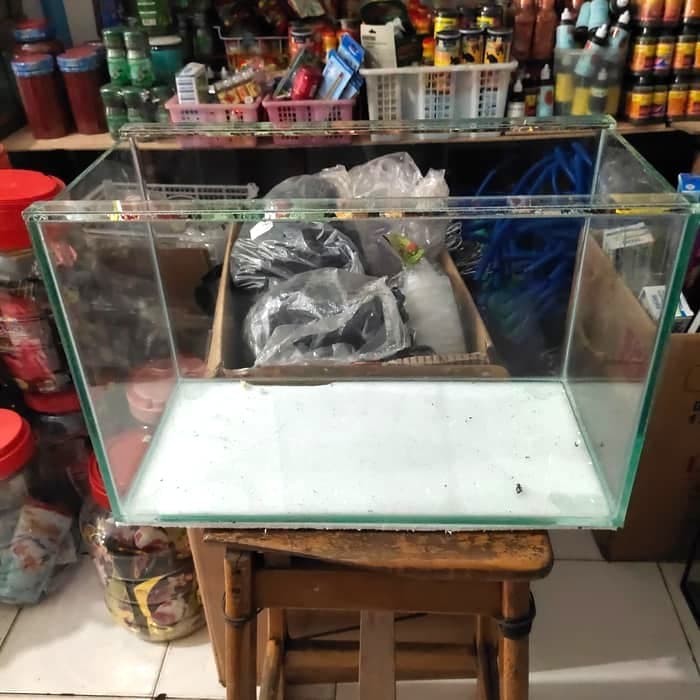 Aquarium Custom 40x20x25 Cm Kaca 4mm