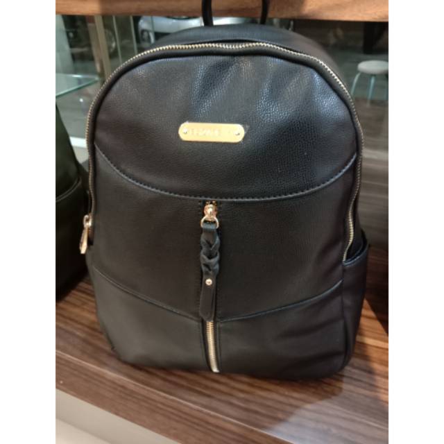 TAS wanita RANSEL elizabeth warna hitam bahan : PU leather , new arrival