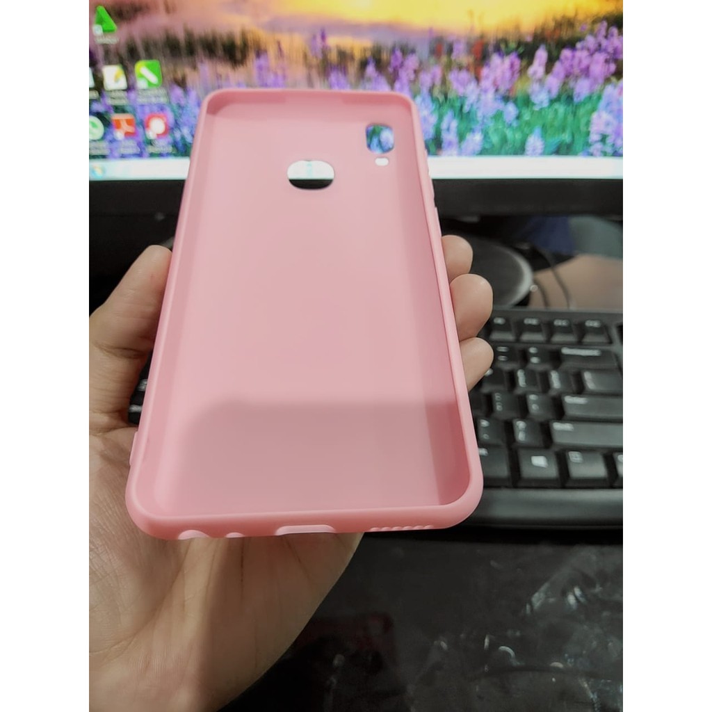 TPU MACARON Vivo Y91 Y95 6.22 Inchi Softcase Silicon Candy Anti Noda No Logo Full Cover