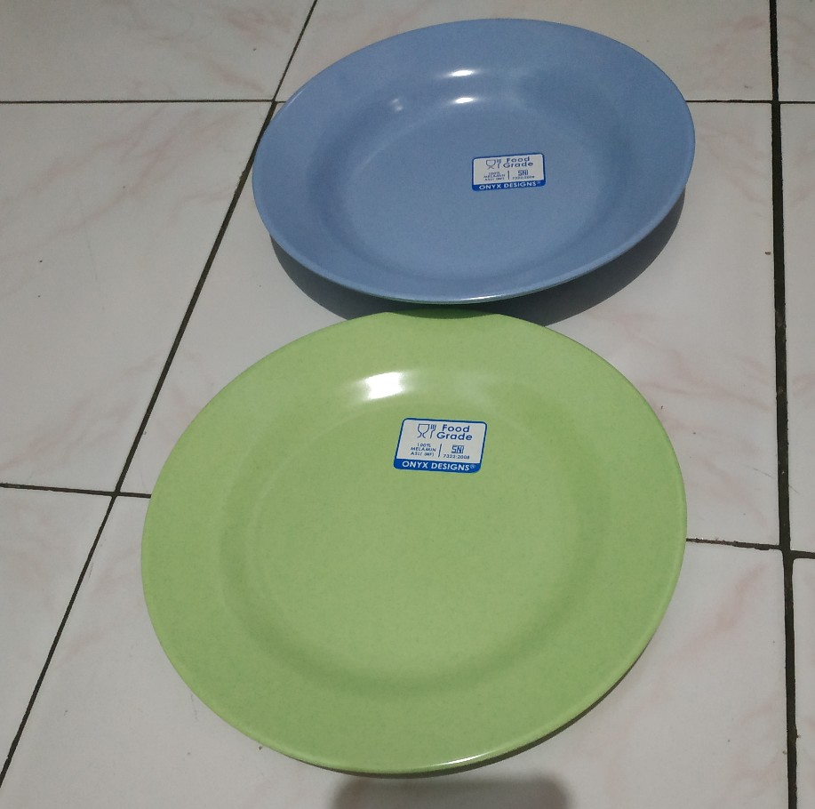 Onyx Piring Ceper Green / Plate Hijau 9