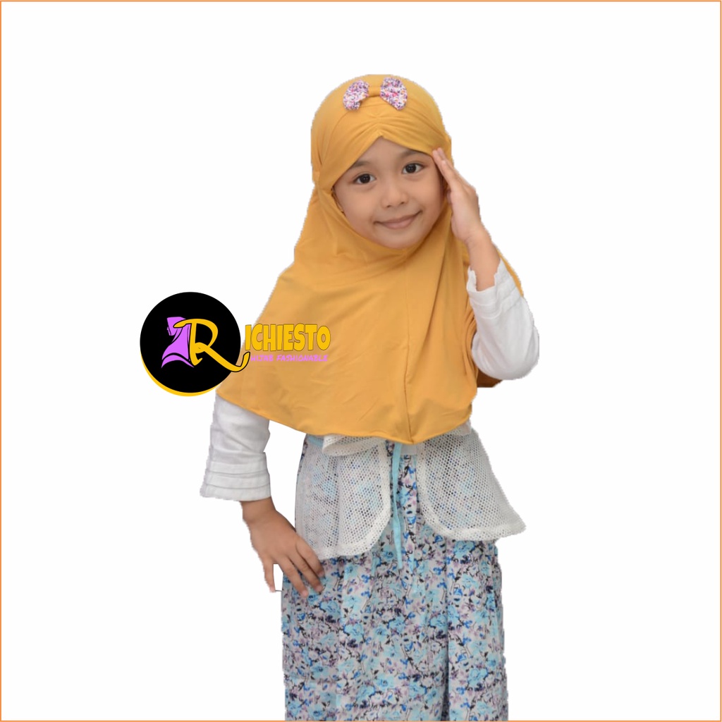 jilbab anak perempuan instan lucu TK SABRINA allsize 3-6 tahun hijab anak perempuan TK/ kerudung anak perempuan