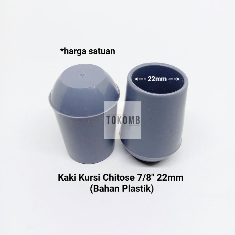 Kaki Plastik Kursi Chitose 7/8" 22mm