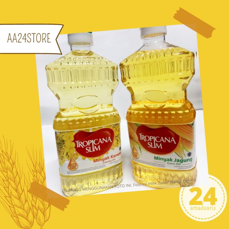 

Tropicana Slim Minyak Jagung/Kanola/Sunflower 946L