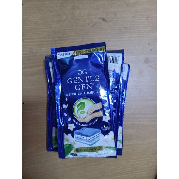 PROMO Detergen cair gentle gen sabun cuci pakaian Gentlegen (SELAMA PROMO isi 16 Sachet)