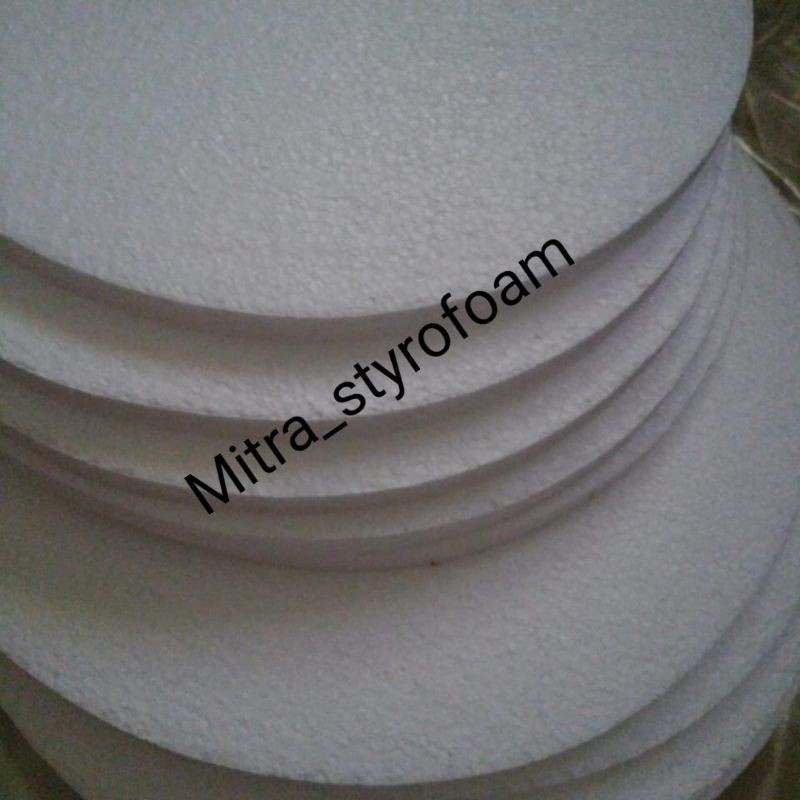 

Styrofoam/gabus /sterofoam tatakan D 50 x 3cm 2pcs