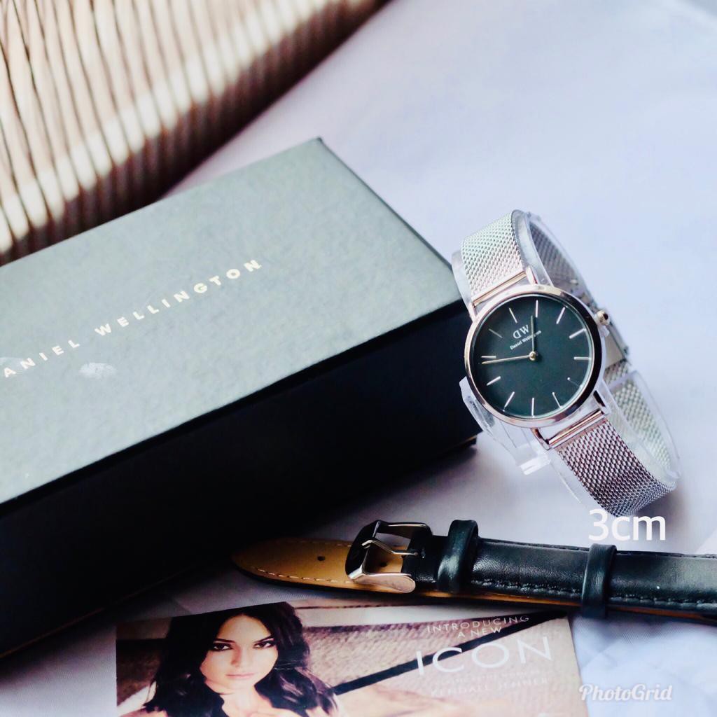 Jam Tangan Wanita DW Daniel Wellington Super Tali Rantai Full Set