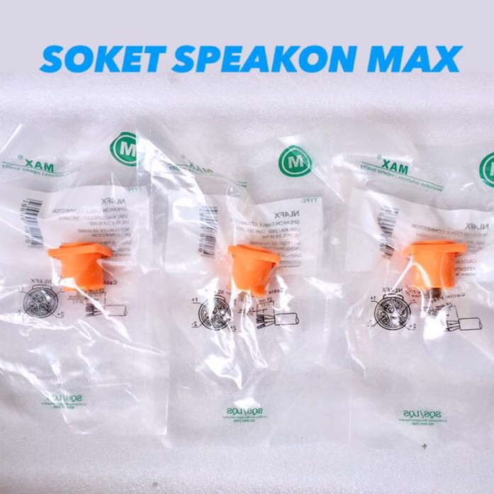 SOKET SPEAKON MAX SOKET SPEAKON MAX