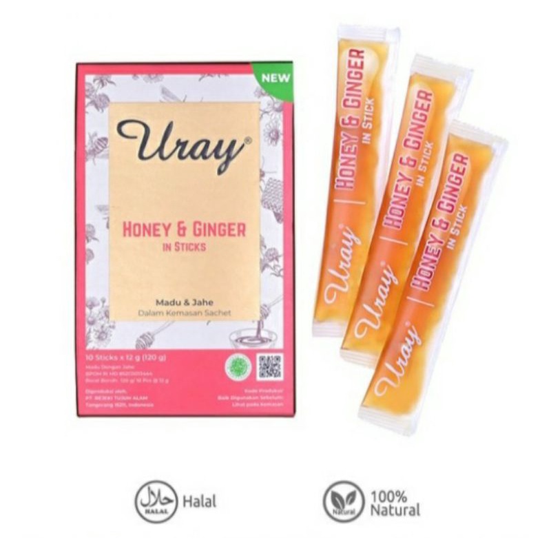 

Madu Uray Sachet - Honey and Ginger in Sticks