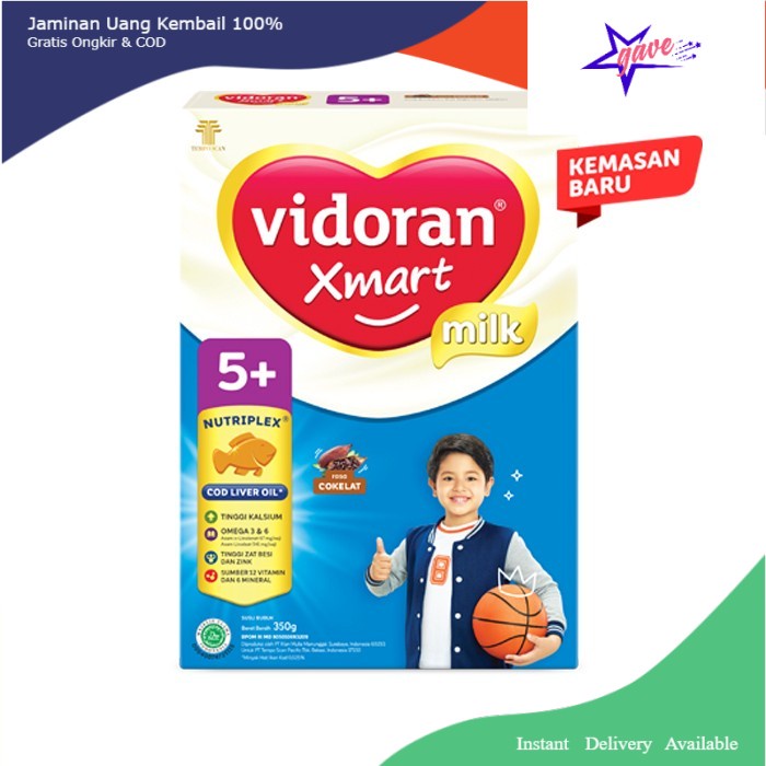 [ COD ] Vidoran 5+ coklat 350gr