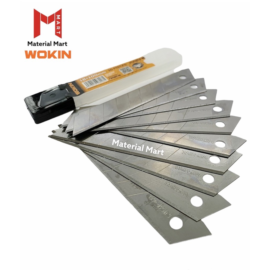 Isi Cutter Besar Wokin | Refill Pisau Cutter Murah | Pemotong Kertas |Material Mart