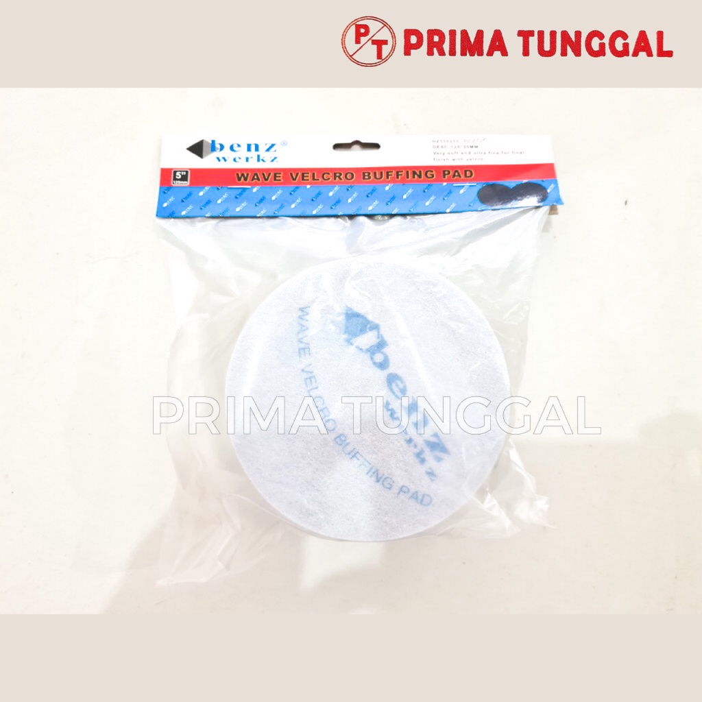 Busa Poles Set 5 Inch Benz Wave Velcro Buffing Pad Polishing Polish