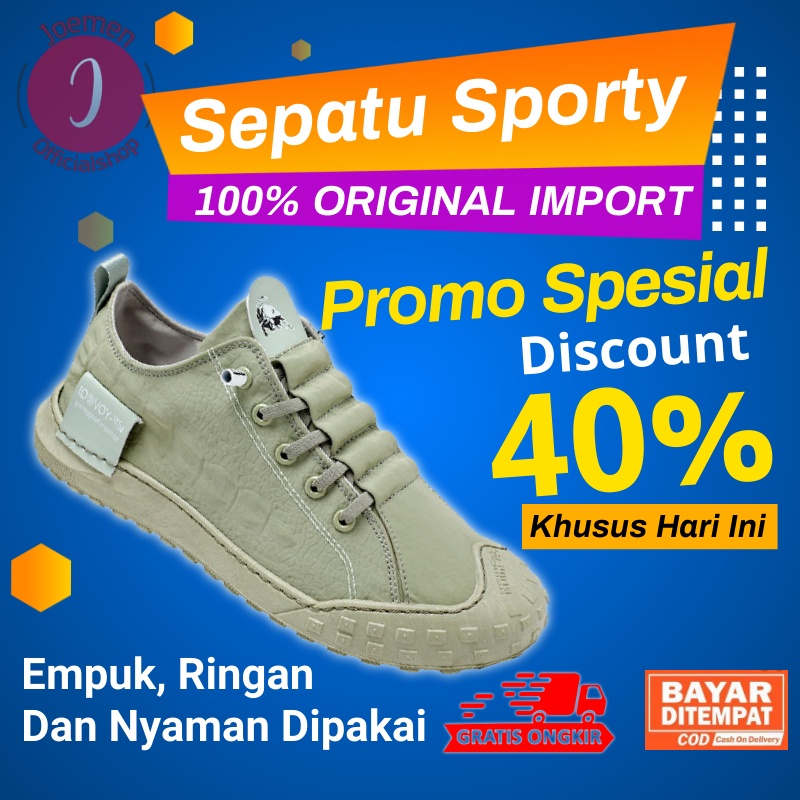 Sepatu Pria Sneaker Import Kasual Light Elves Spatu Sneakers Running Gym Shoes Sports NEW Sporty