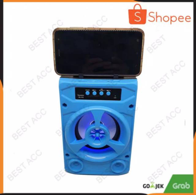 Speaker bluetooth MH 418 speaker wireles termurah suara dijamin mantab