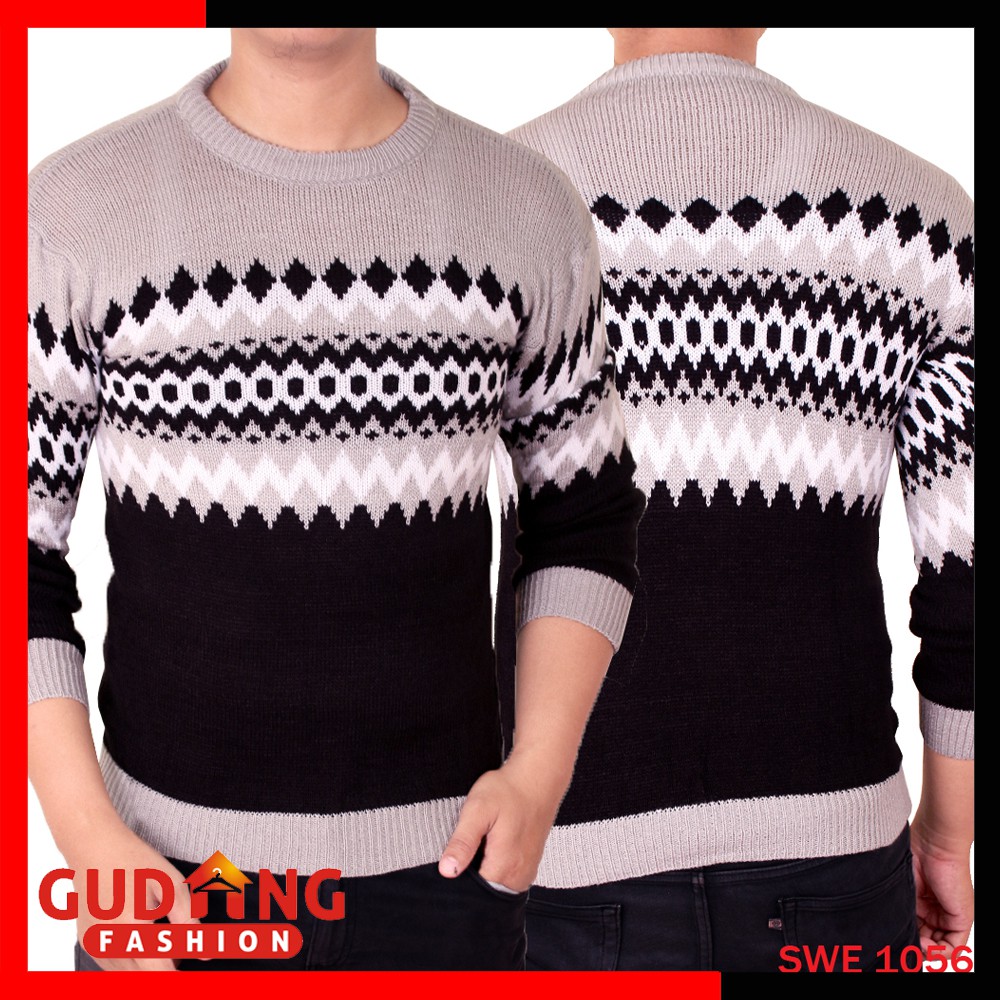 Sweater Terbaru Pria Tribal SWE 1056