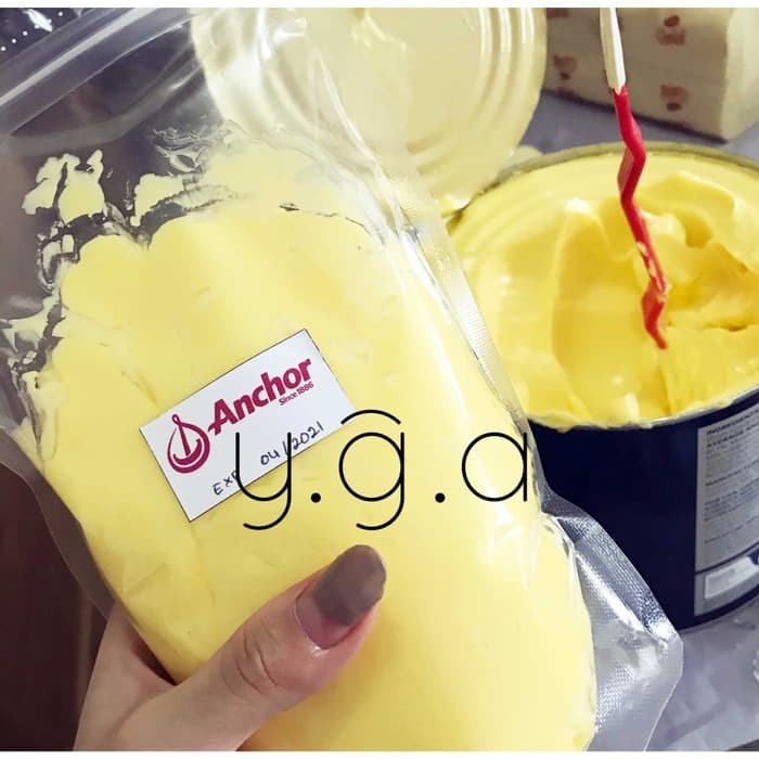 

butter-mentega- anchor salted butter anchor butter mentega anchor 250gr -mentega-butter.