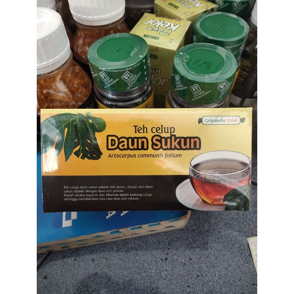 

TEH DAUN SUKUN / TEH CELUP DAUN SUKUN 20 PCS