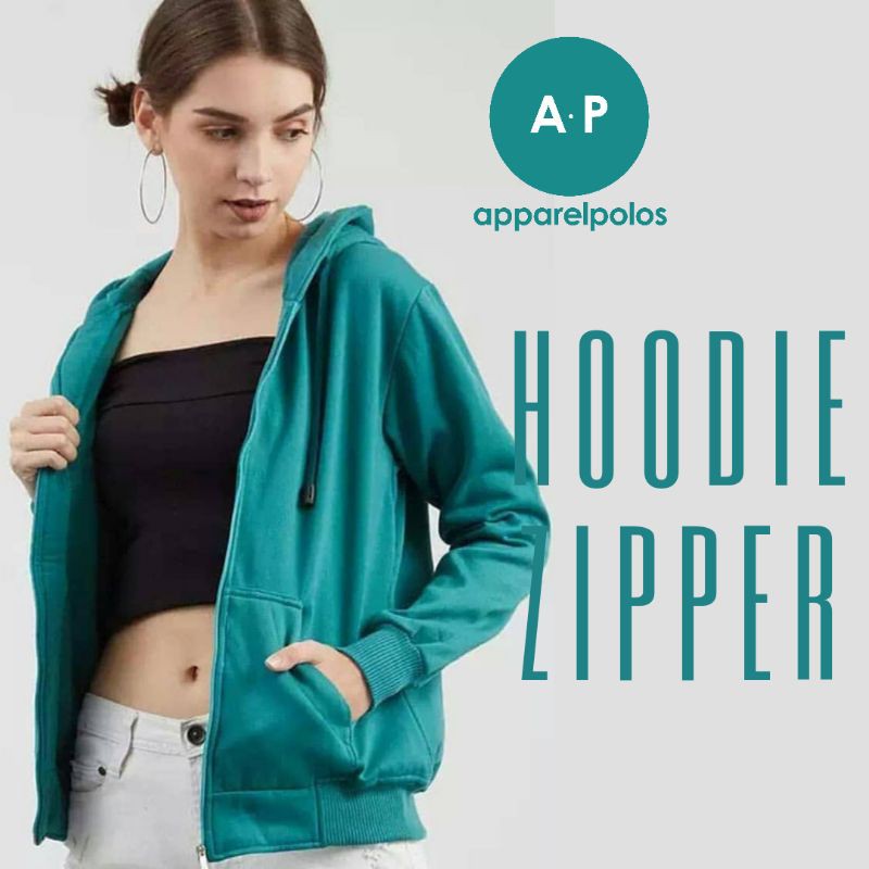 Sweater Hoodie Zipper Cotton Fleece