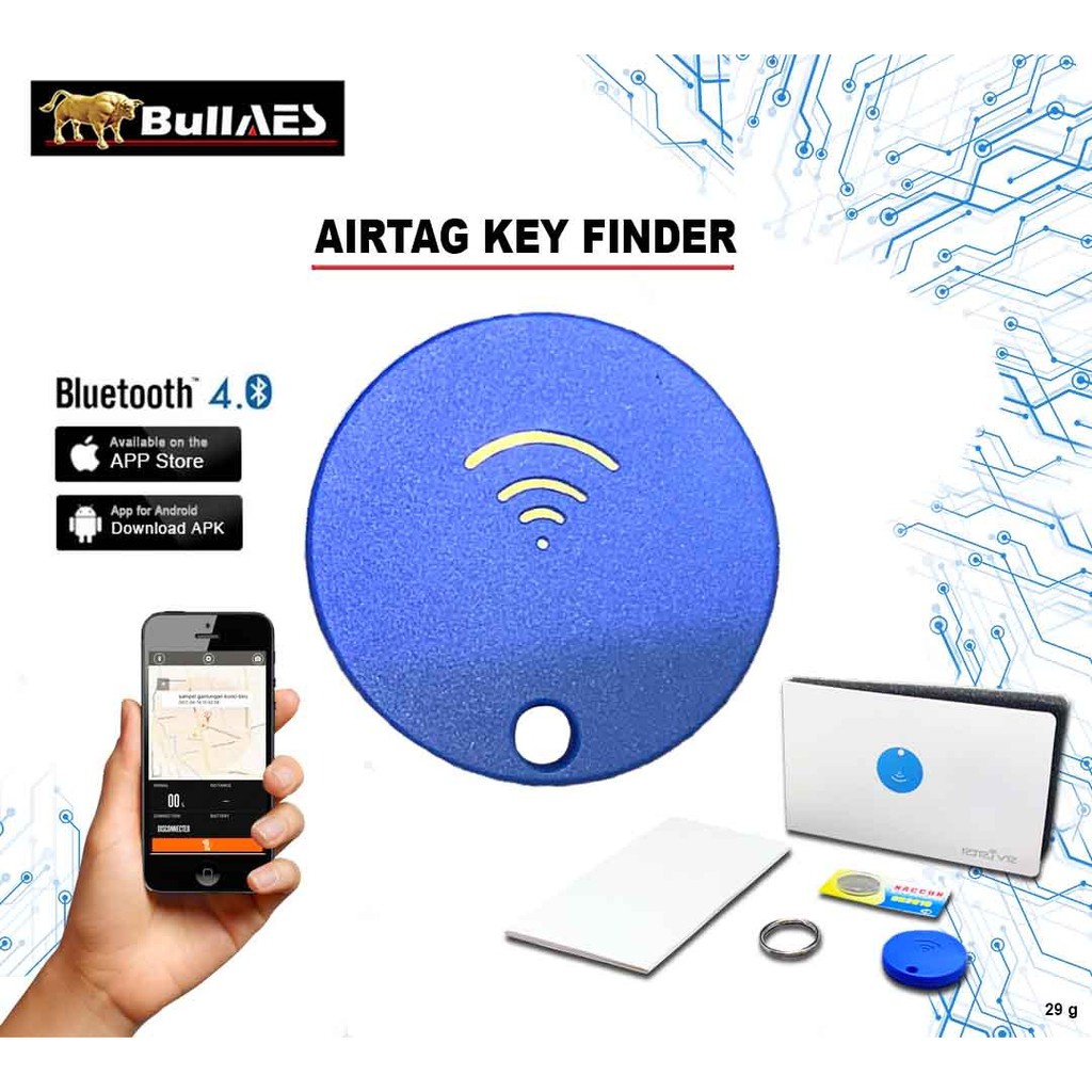 Airtag Key finder I Gantungan Kunci Bluetooth