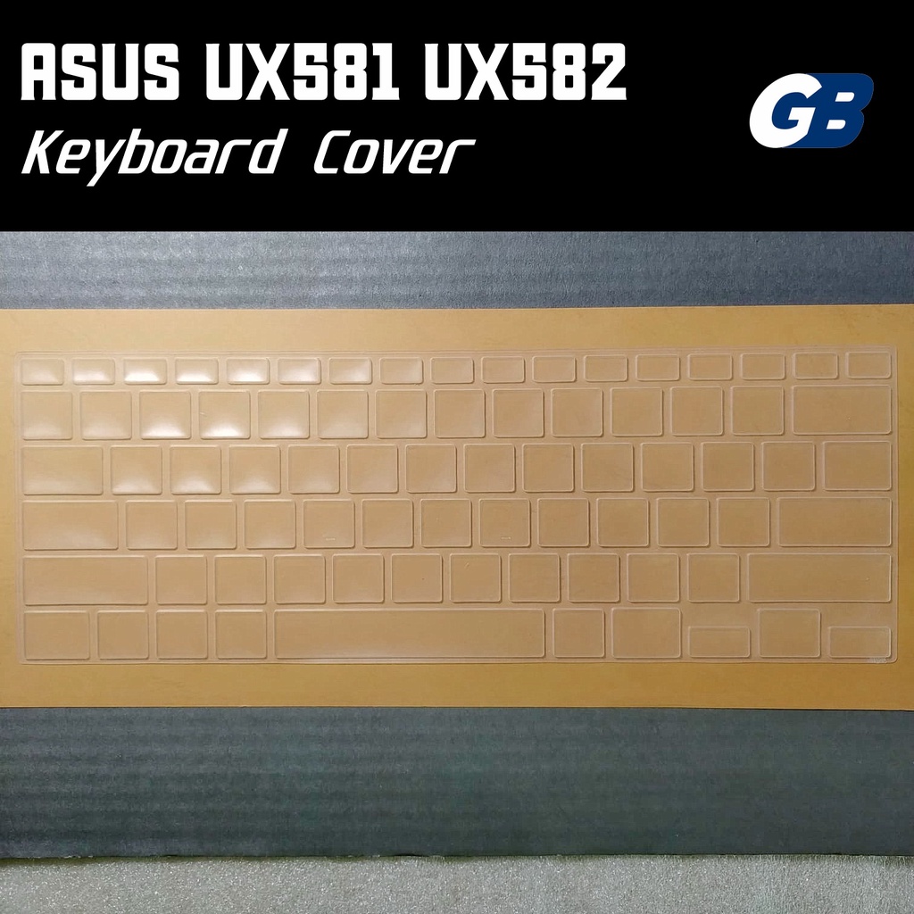 asus zenbook pro duo 15 inch ux581 ux582 keyboard cover protector