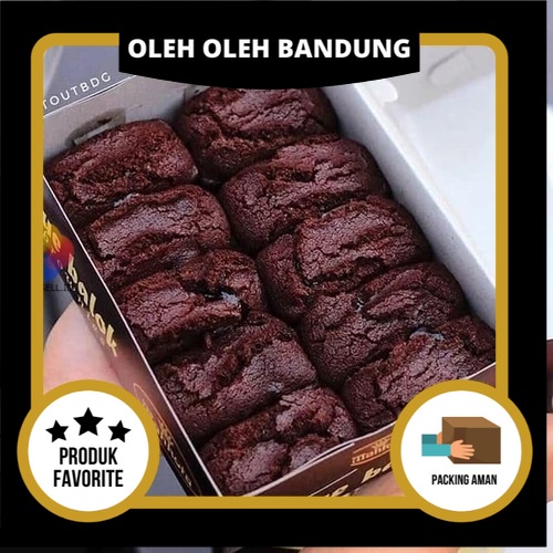 

Kue Balok Brownies - Mahkota - Brownies Lumer Balok - Oleh Oleh Kue Bandung