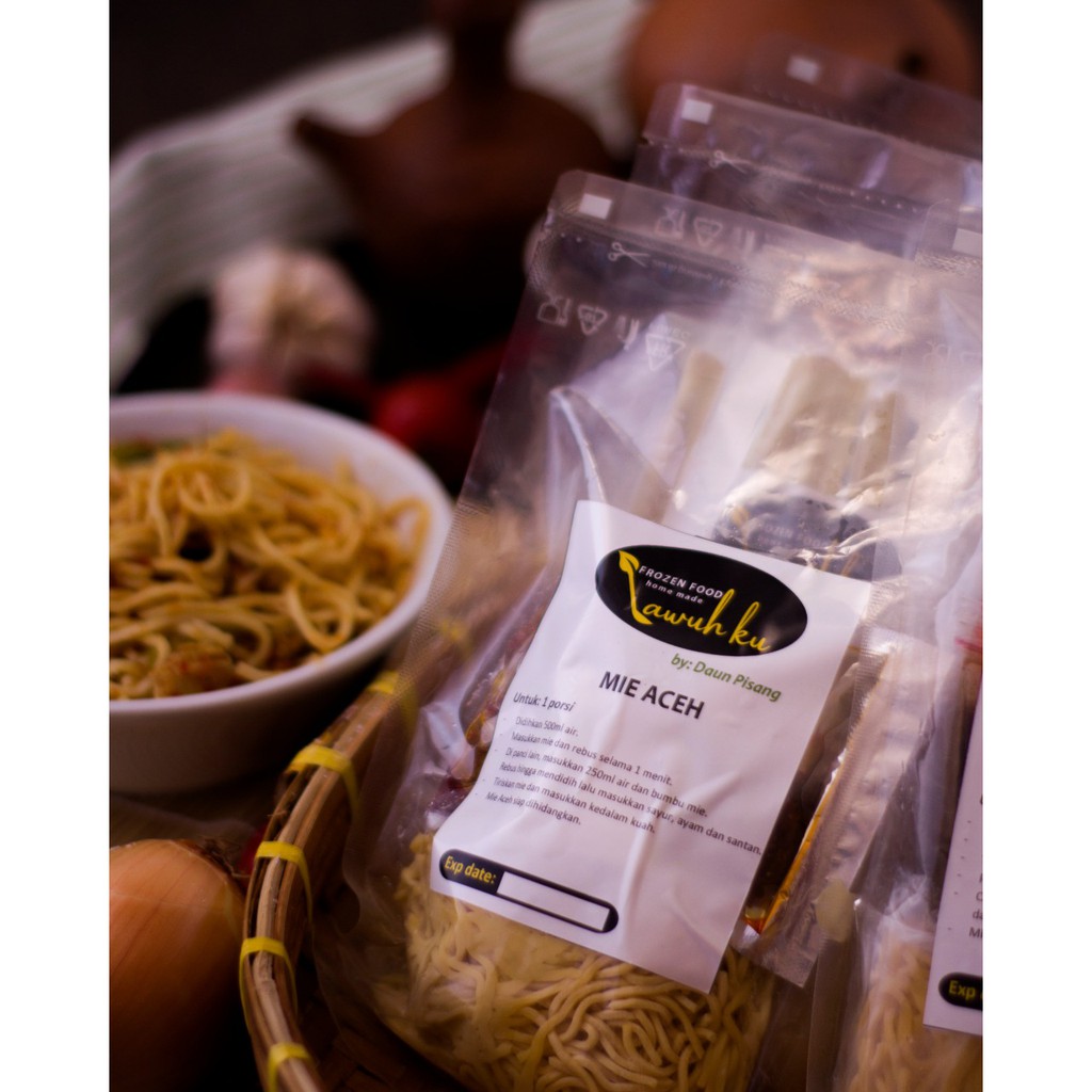 

MIE ACEH FROZEN 100% HALAL BY CHEF ALDO