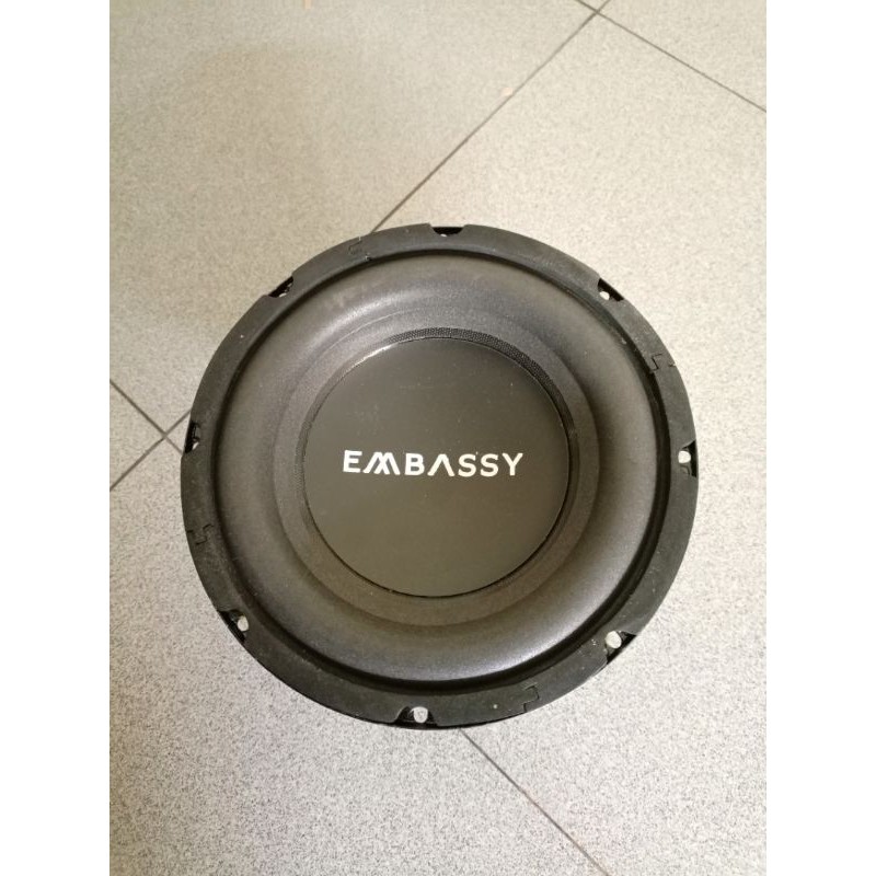 Subwoofer 8 inch Double Coil Embassy ES 844 magnet besar