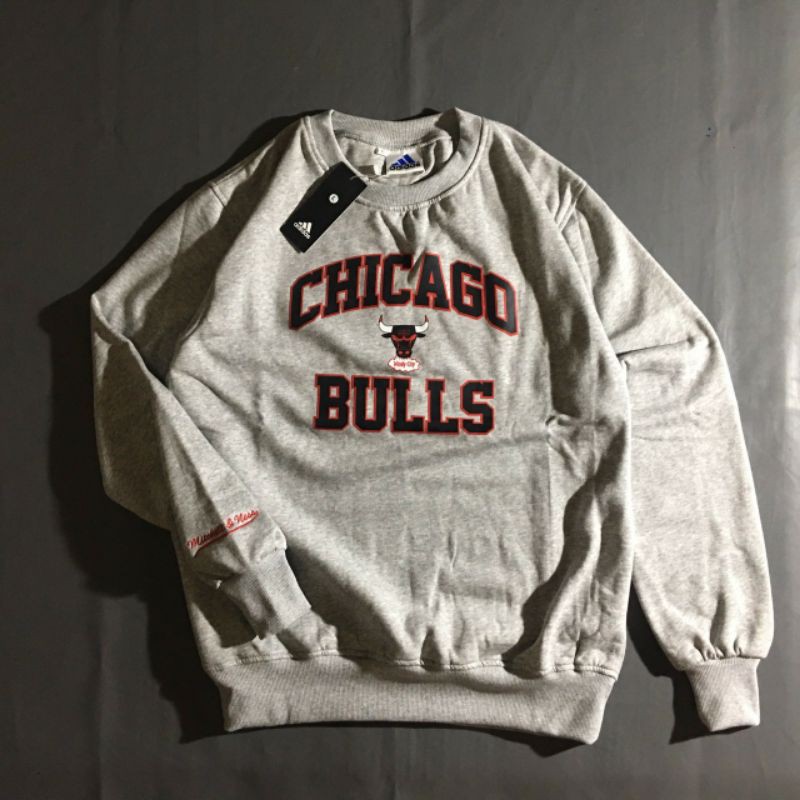 Crewneck Adidas Chicago Bulls Abu Original Premium Casual Full Tag