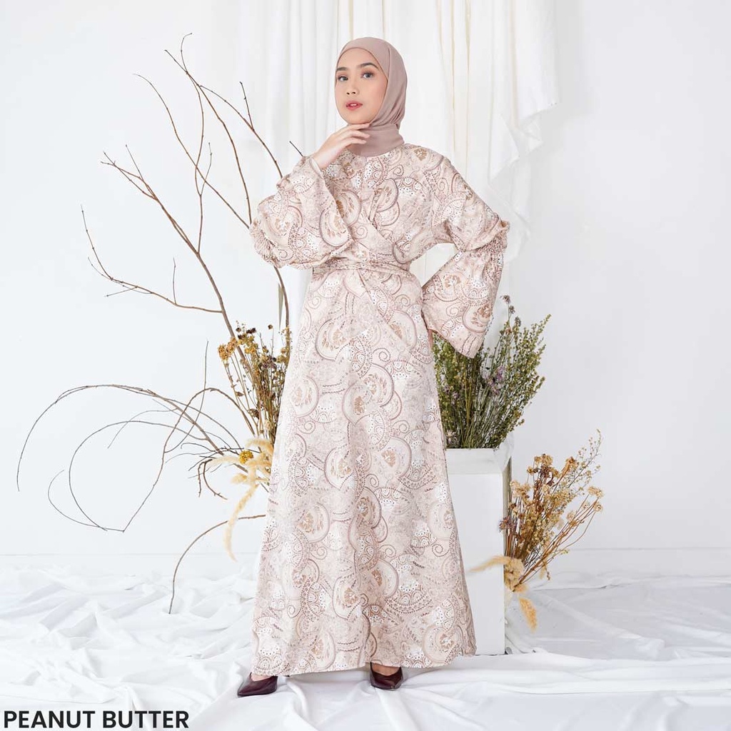 Long Dress Satin - Fatin Gamis Maxi