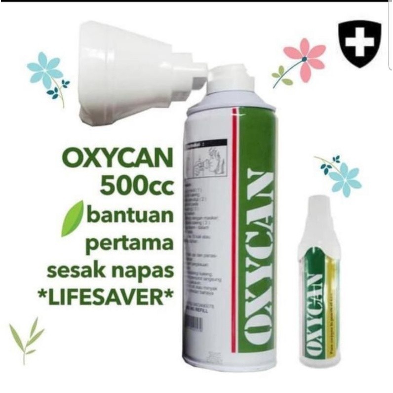 OXYCAN Oksigen Portable Tabung Kaleng Kecil 500cc