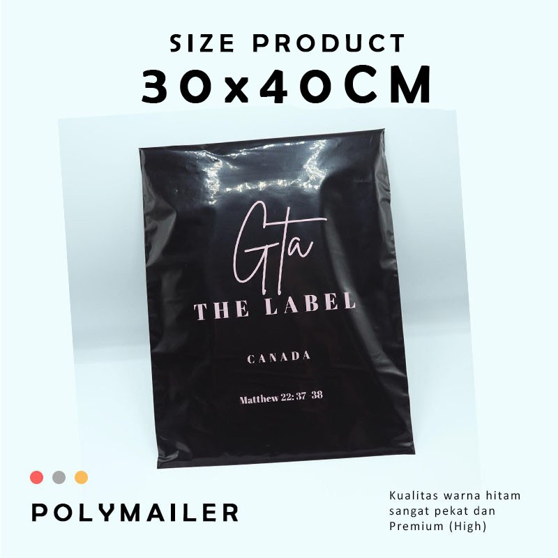 

(POLOS) Plastik Polymailer 30x40 Plastik Packing Polymailer Packaging Online Shop Amplop Polimaier