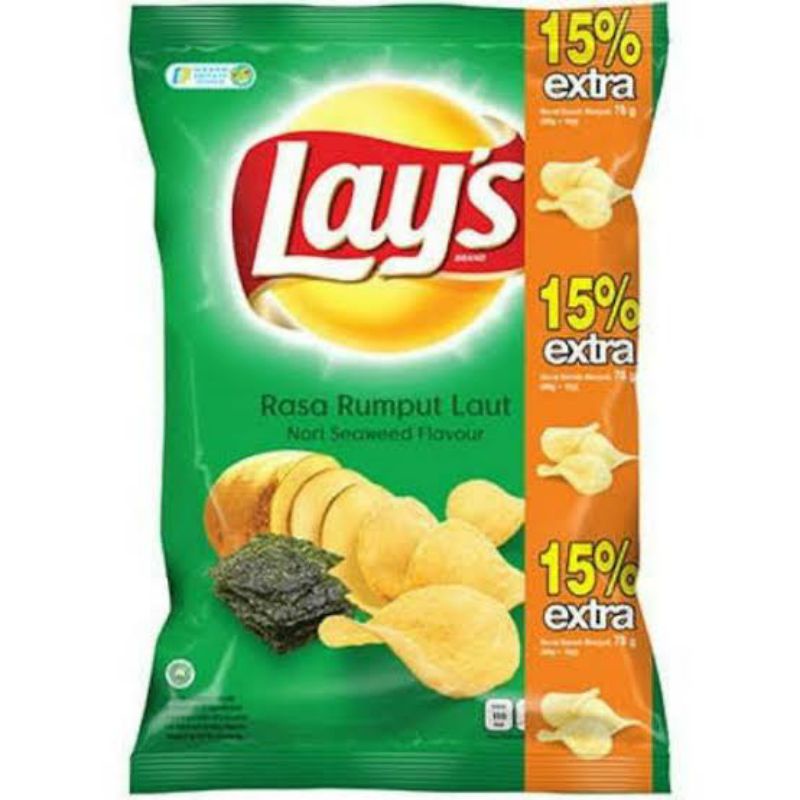 

lays rasa rumput laut