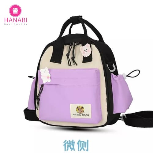 HANABI - Tas sekolah / tas  Ransel NATASYA  / backpack wanita tas slingbag lucu