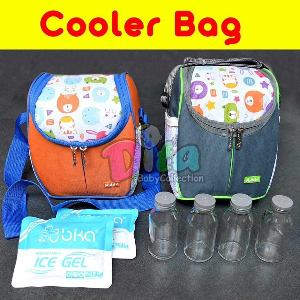 Kiddy cooler bag tas bayi thermal tas penyimpan asi cooler bag