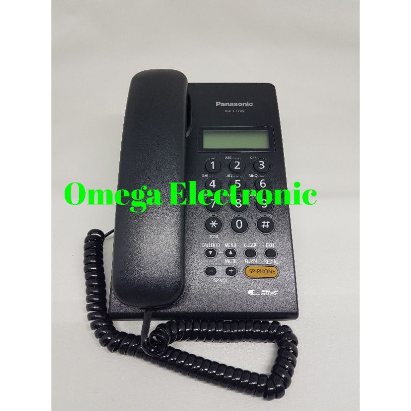 Panasonic KX-T7705 - Telepon Rumah Kantor Single Line Telpon Speaker