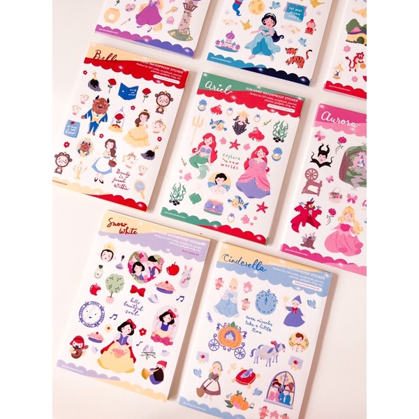 

SUN HAND Disney Sticker Sheet / Stiker Kiss Cut