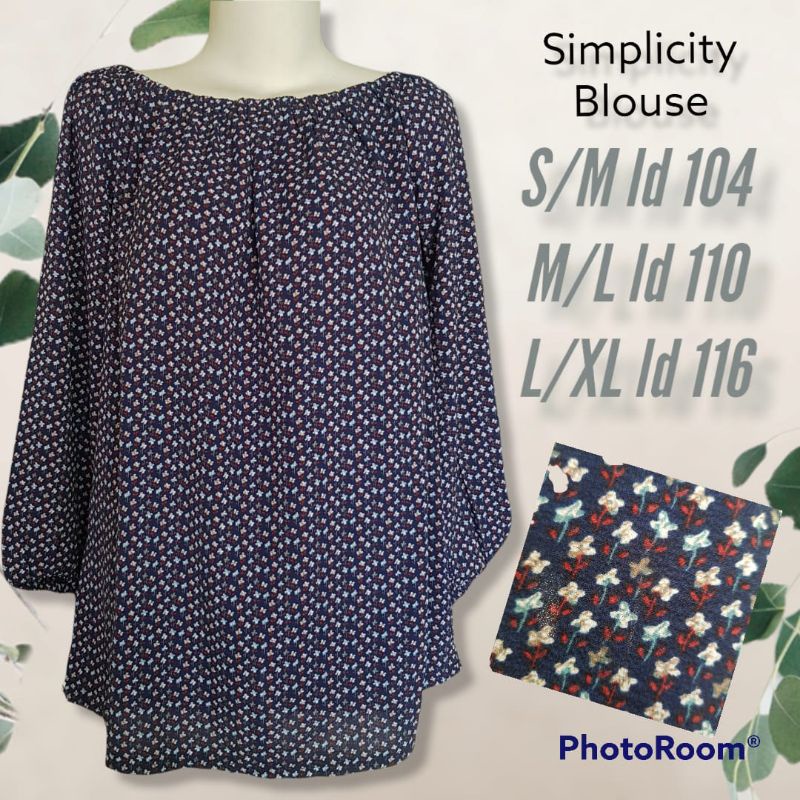 ✨BCM✨ Blouse wanita CONNEXION St.yves Details termurah-1