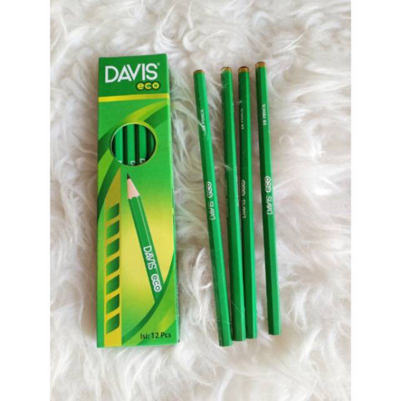 

Termurah Promo Pensil Davis 2B Eco Hijau 1pcs | 1 Pencil Davis Ijo 2B