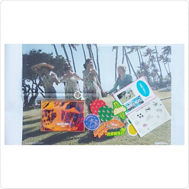 READY STOCK SHARING BLACKPINK SUMMER DIARY IN HAWAI