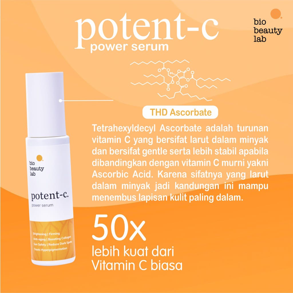 Bio Beauty Lab Potent-C Power Serum 30ml | 15ml