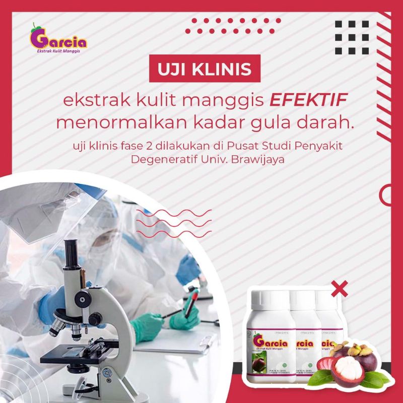 GARCIA EKSTRAK KULIT MANGGIS ISI 60 KAPSUL - ED 03/2026