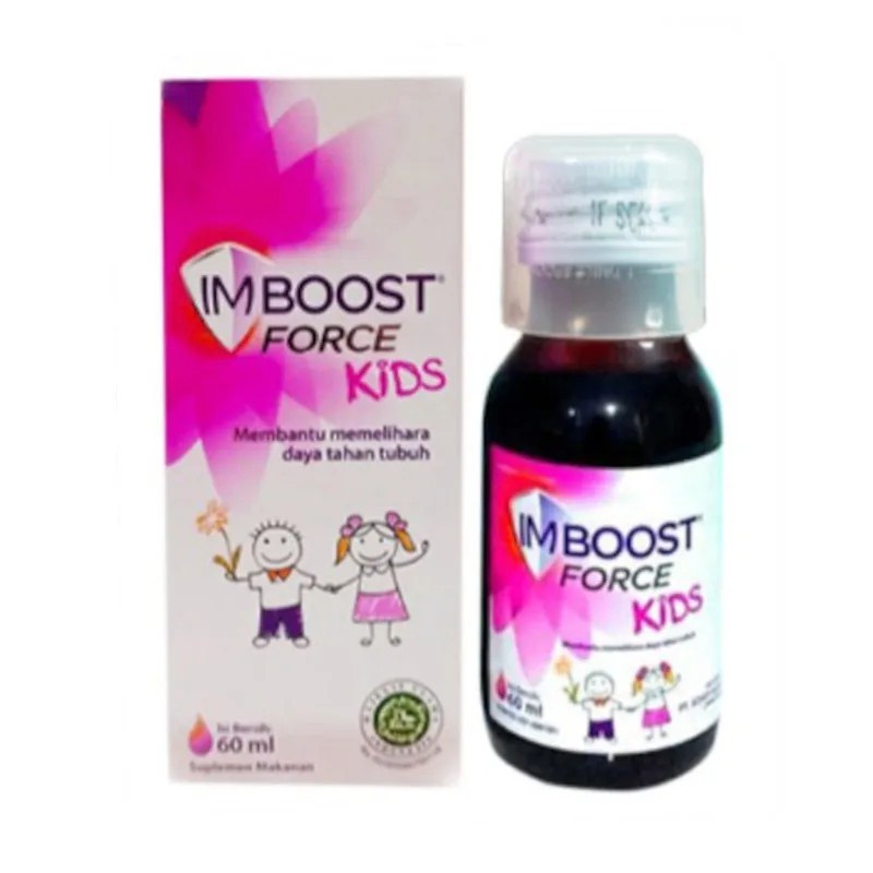 IMBOOST Force Kids Sirup 120 ML Vitamin Daya Tahan Tubuh Anak Sirup 60 ML