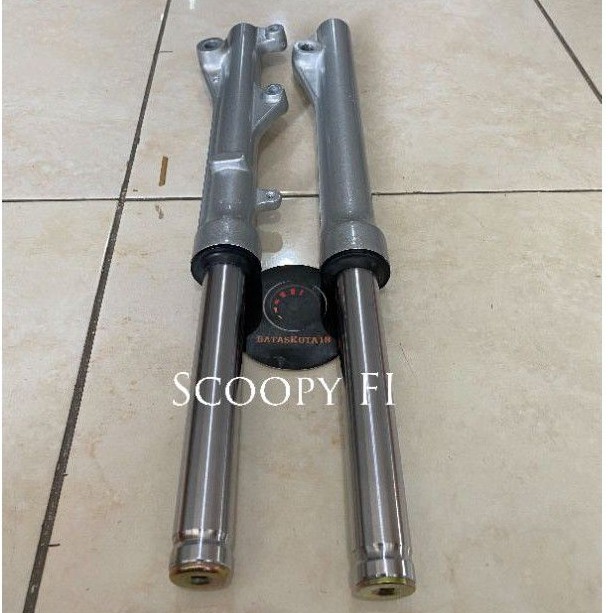 as shock depan plus tabung scoopy fi injeksi sepasang