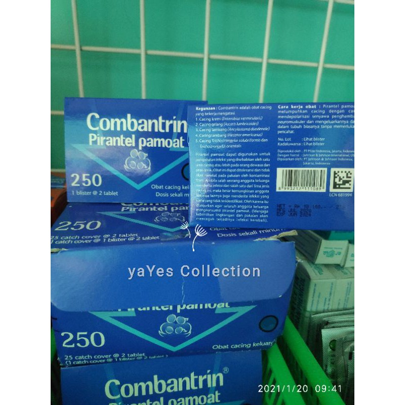 Combantrin sirup 10 ml jeruk obat cacing tablet 250 g 125 g dewasa 2+ tahun anak kombantrin