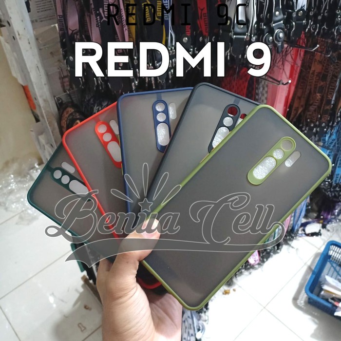 SOFTCASE REDMI 9 REDMI 10 - CASE MATTE FULL COLOR XIAOMI REDMI 10 REDMI 9 - BC