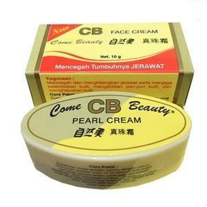 CREAM GLOWING PEMUTIH WAJAH AMPUH PENGHILANG JERAWAT CB OVAL WHITENING CREAM ORIGINAL BPOM